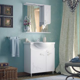 Зеркало-шкаф Corozo Венеция 85см белый SD-00000283